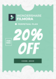 Filmora 13 For Mac Coupon Code 20% OFF – Perpetual Plan